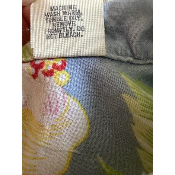 Vintage Marc Daniels Men's Large Hawaiian Shirt Short Sleeve Single Stitch - Picture 8 of 10